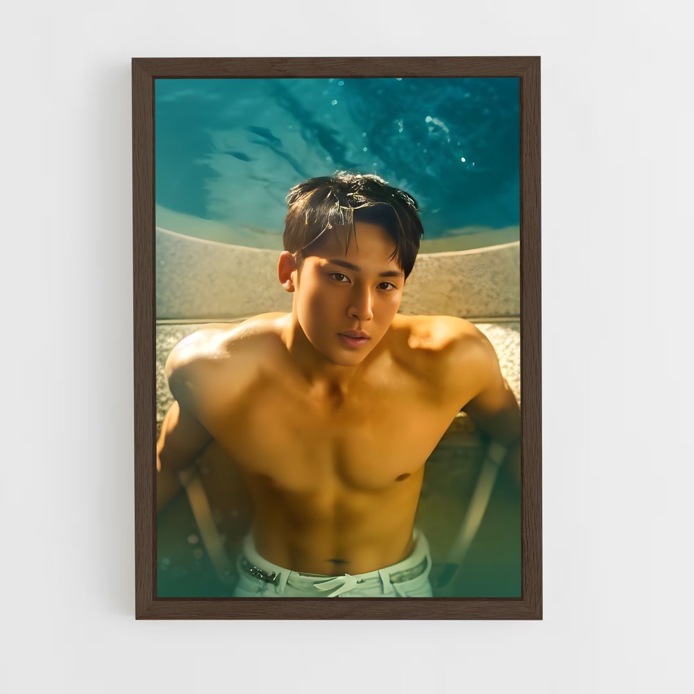 ap-mingyu-10 cadre Bois foncé