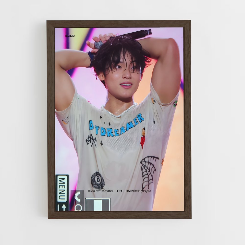 ap-mingyu-3 cadre Bois foncé