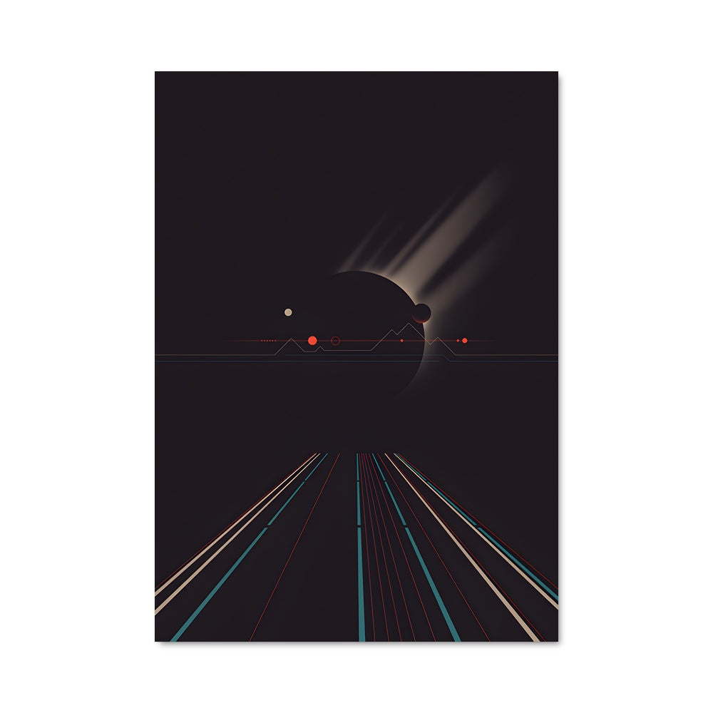 Poster Minimalist space 97883