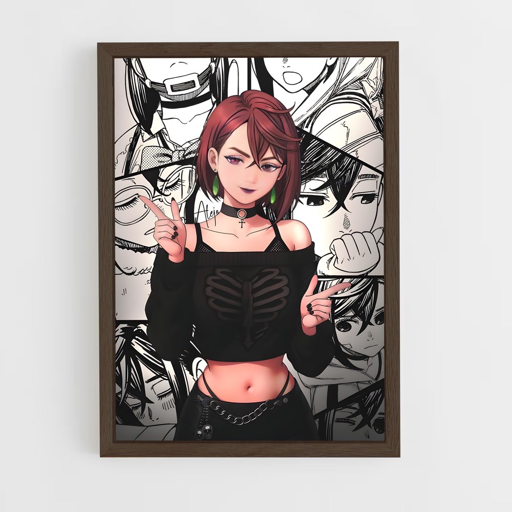 ap-momo ayase-2 cadre Bois foncé