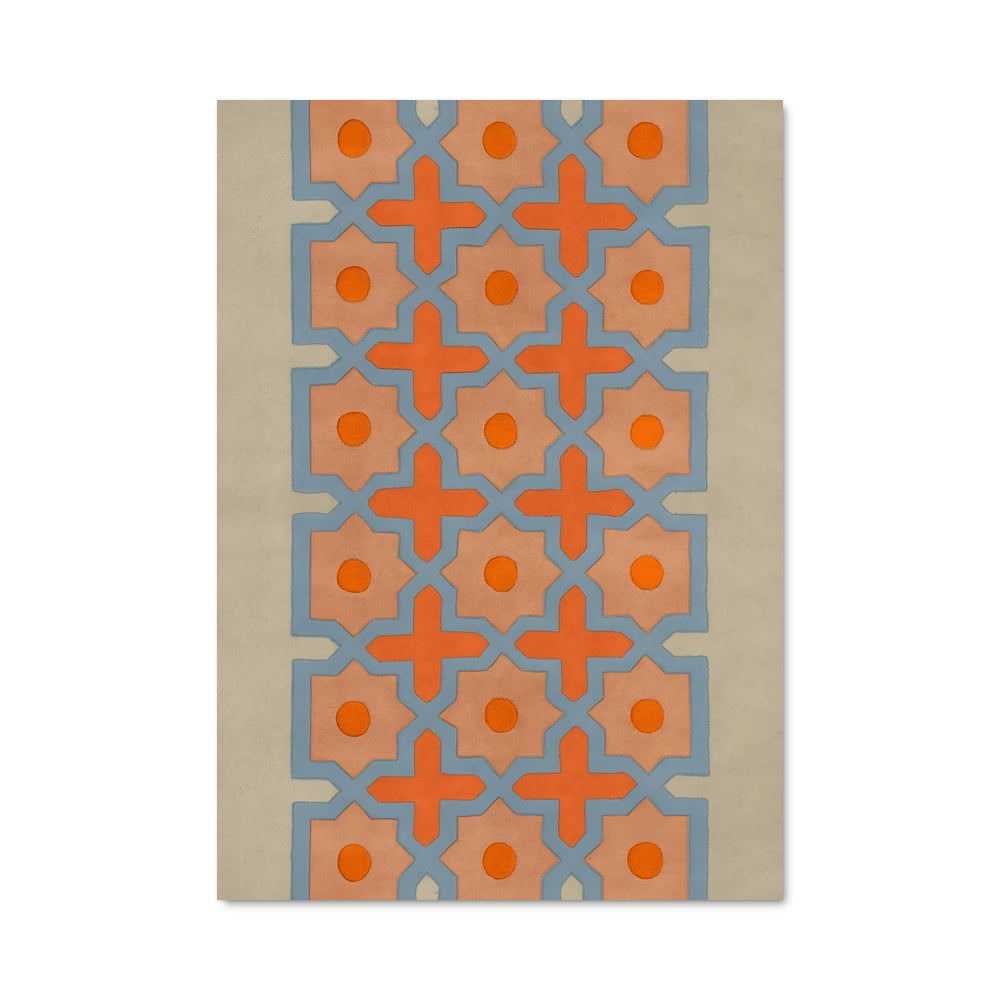Poster Motifs Mauresques