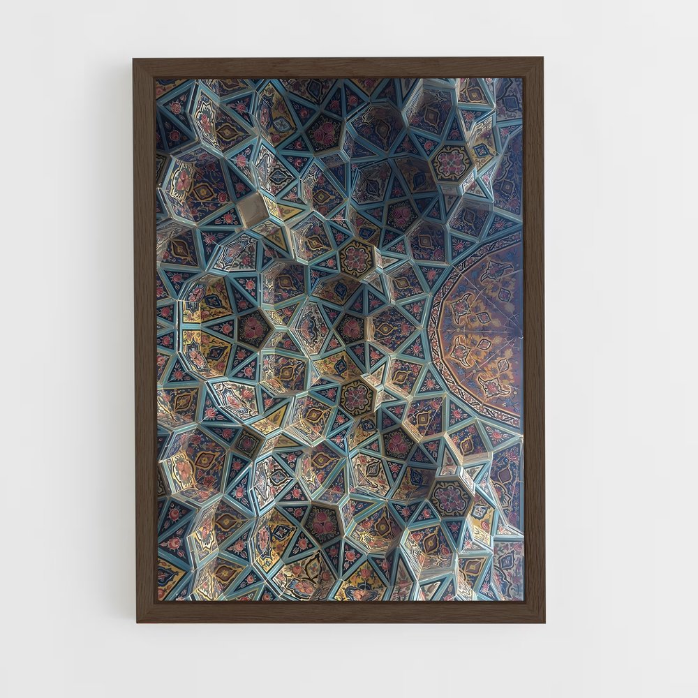 ap-moorish architecture-16 cadre Bois foncé