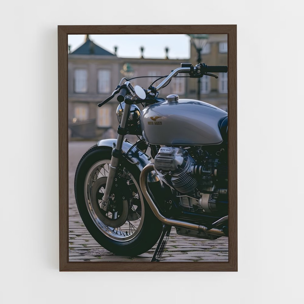 ap-moto guzzi-1 cadre Bois foncé
