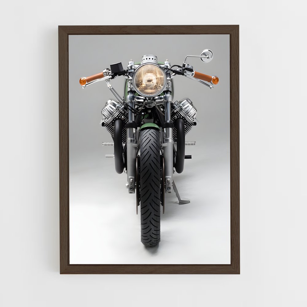 ap-moto guzzi-2 cadre Bois foncé