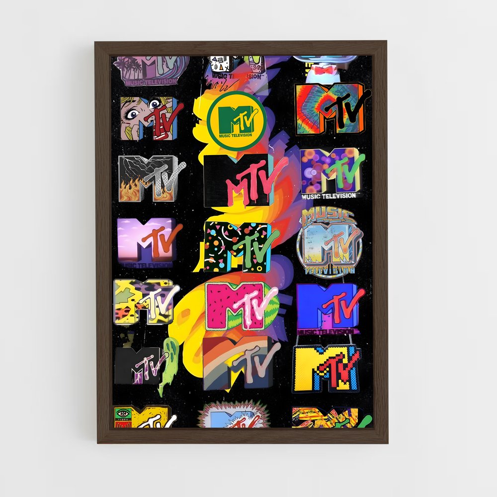 ap-mtv-1 cadre Bois foncé