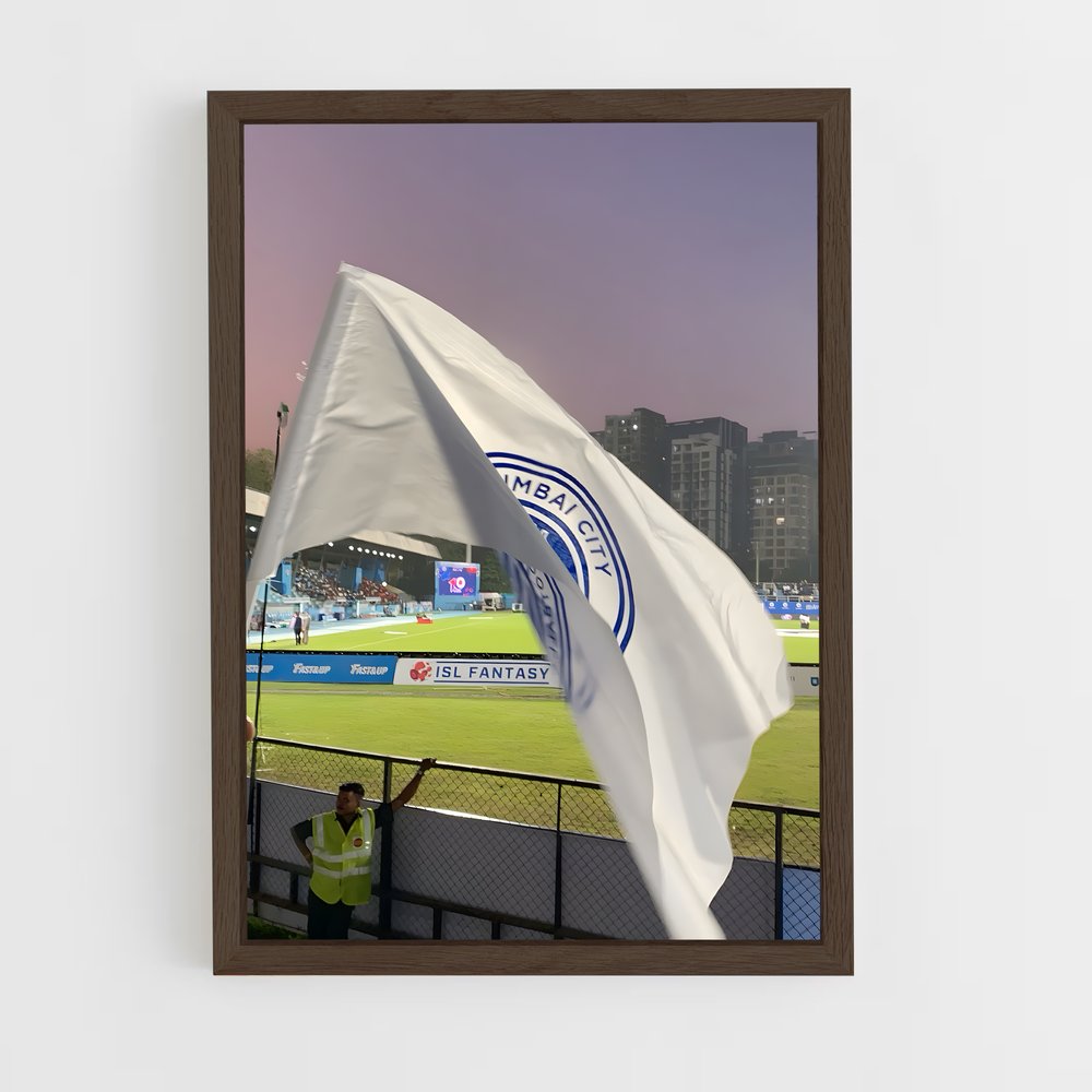 ap-mumbai city fc-4 cadre Bois foncé