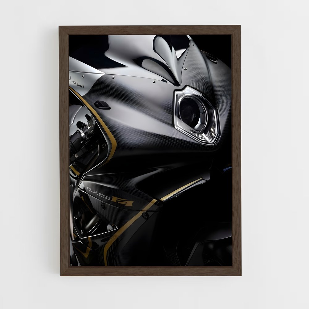 ap-mv agusta-3 cadre Bois foncé