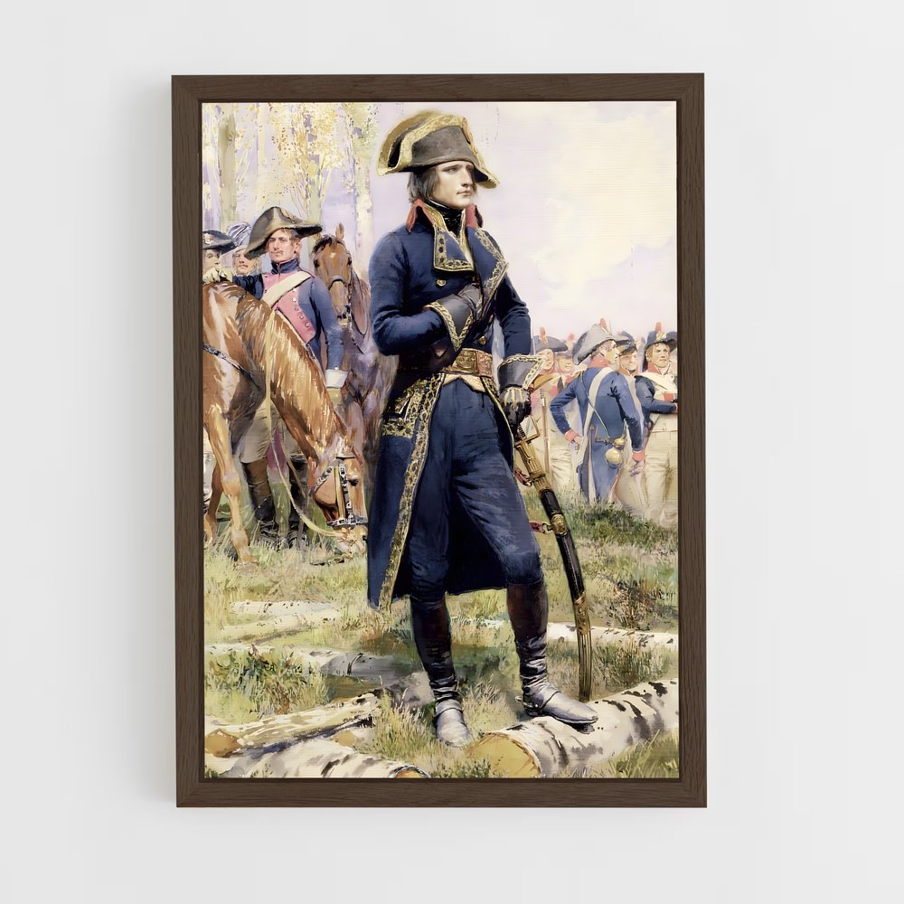 ap-napoleon-4 cadre Bois foncé