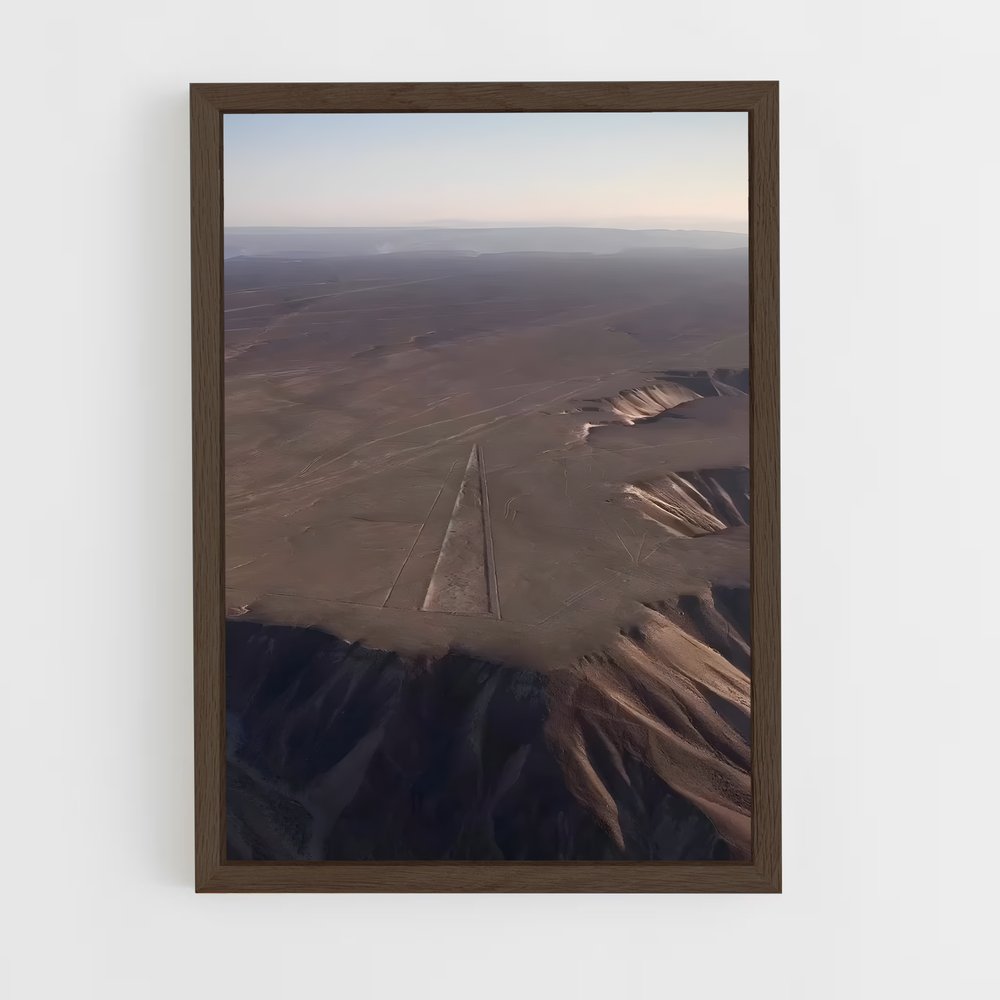 ap-nazca lines-7 cadre Bois foncé