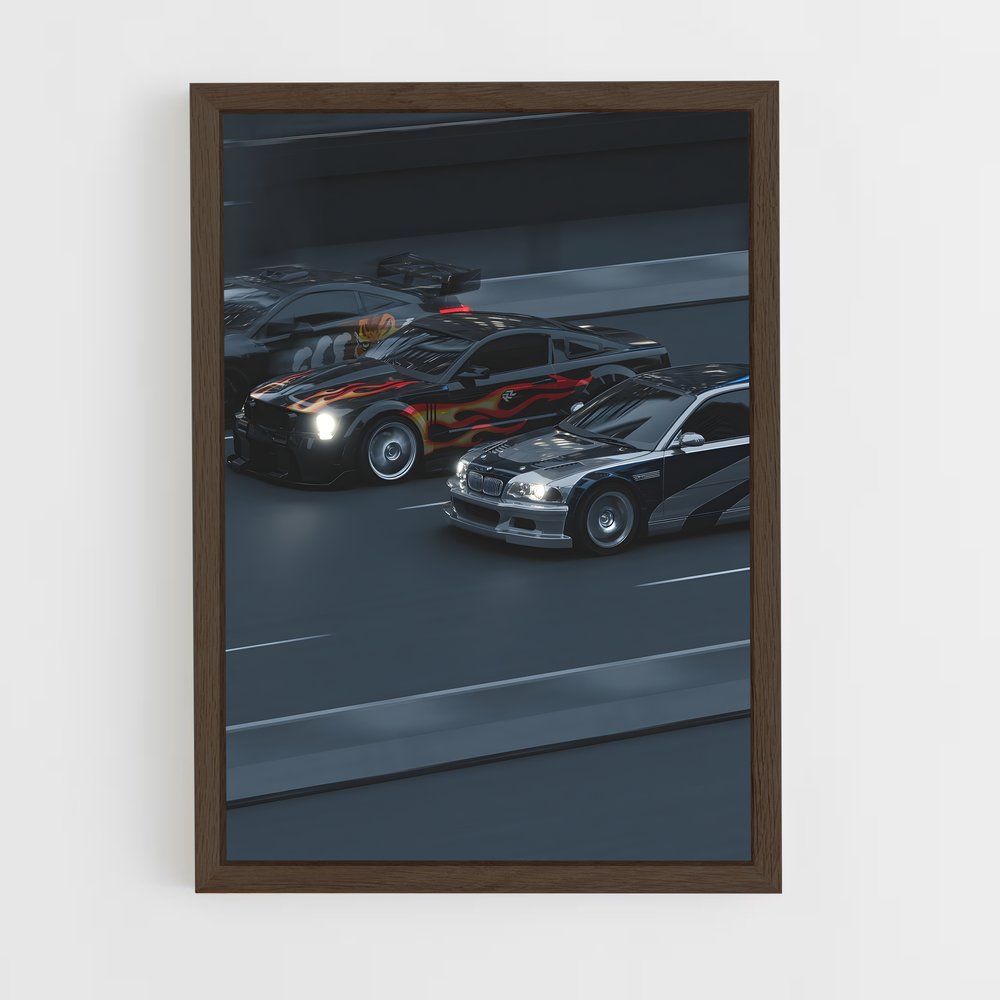ap-need for speed-1 cadre Bois foncé