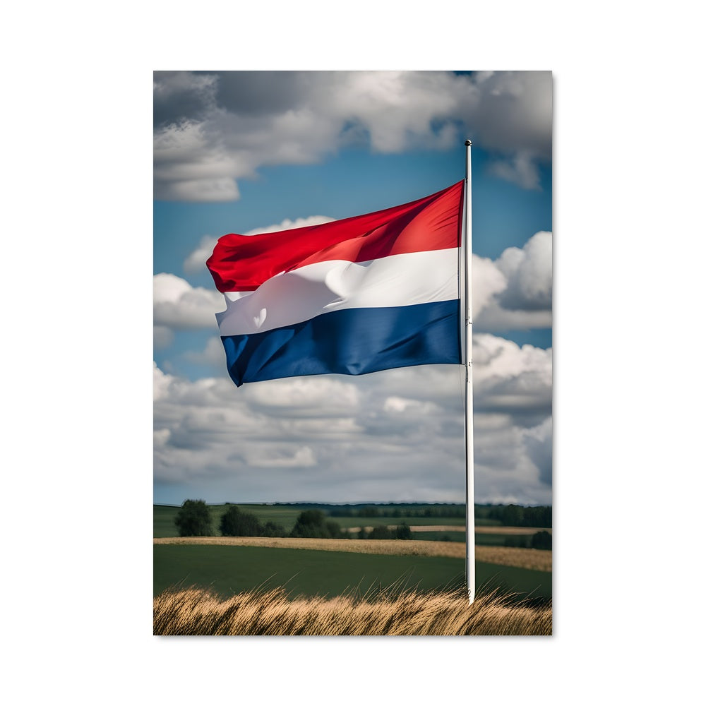 Poster Vague Oranje