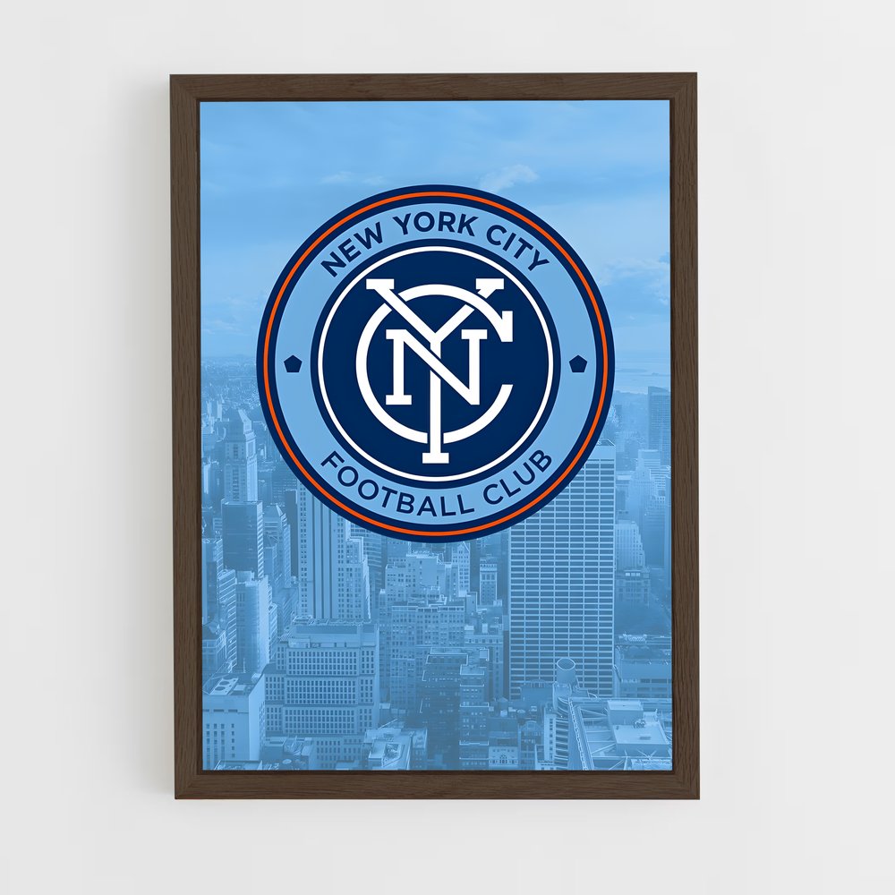 ap-new york city fc-1 cadre Bois foncé