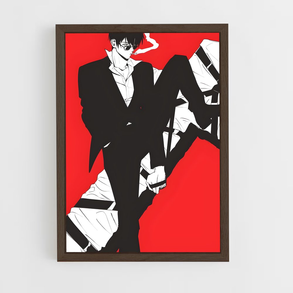 ap-nicholas d wolfwood-2 cadre Bois foncé