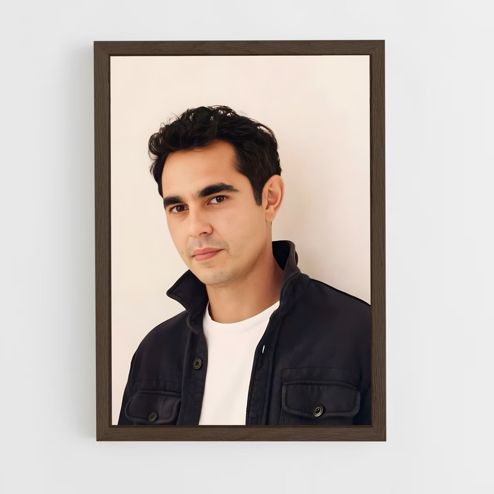 ap-nick blaine-3 cadre Bois foncé