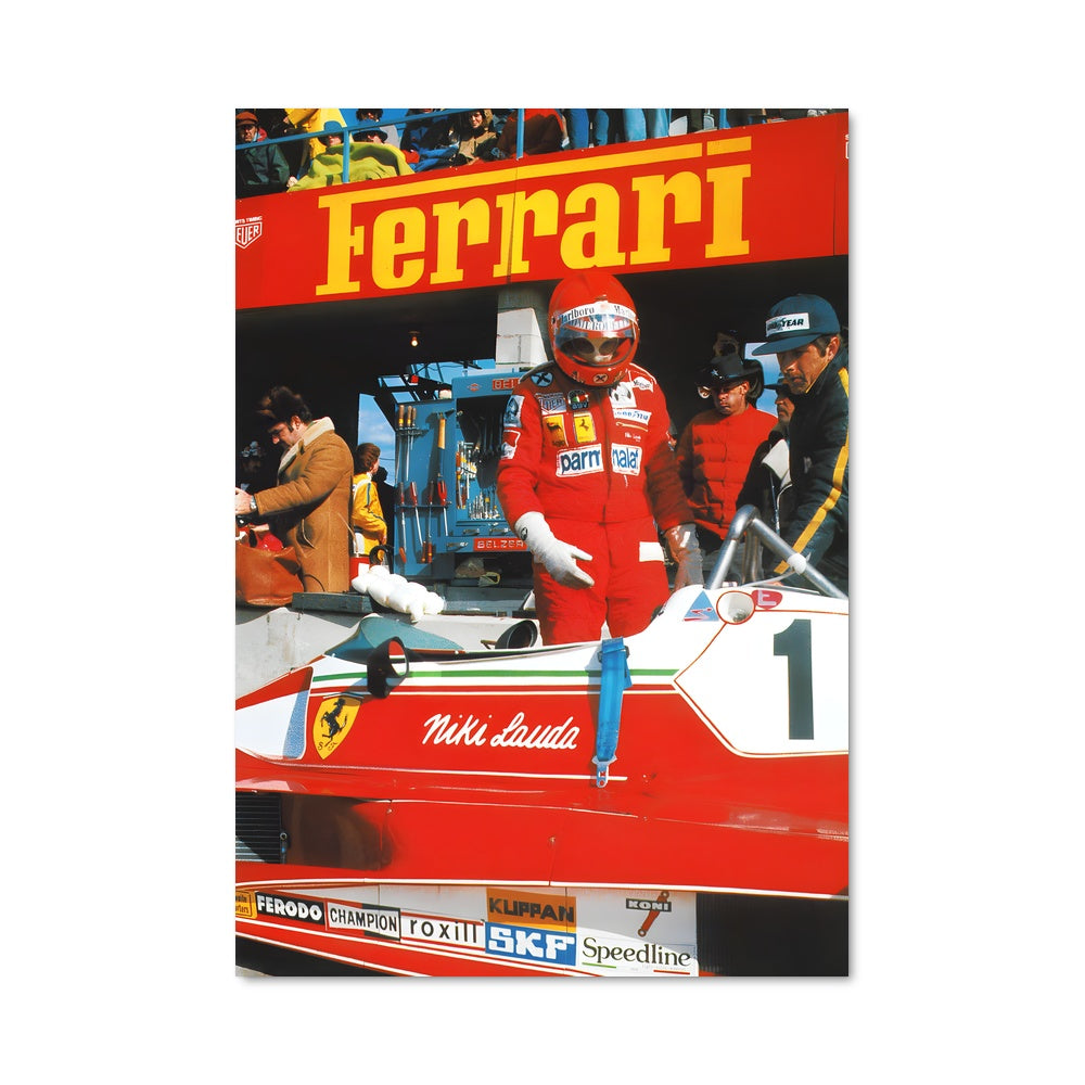 Poster Niki lauda 35697