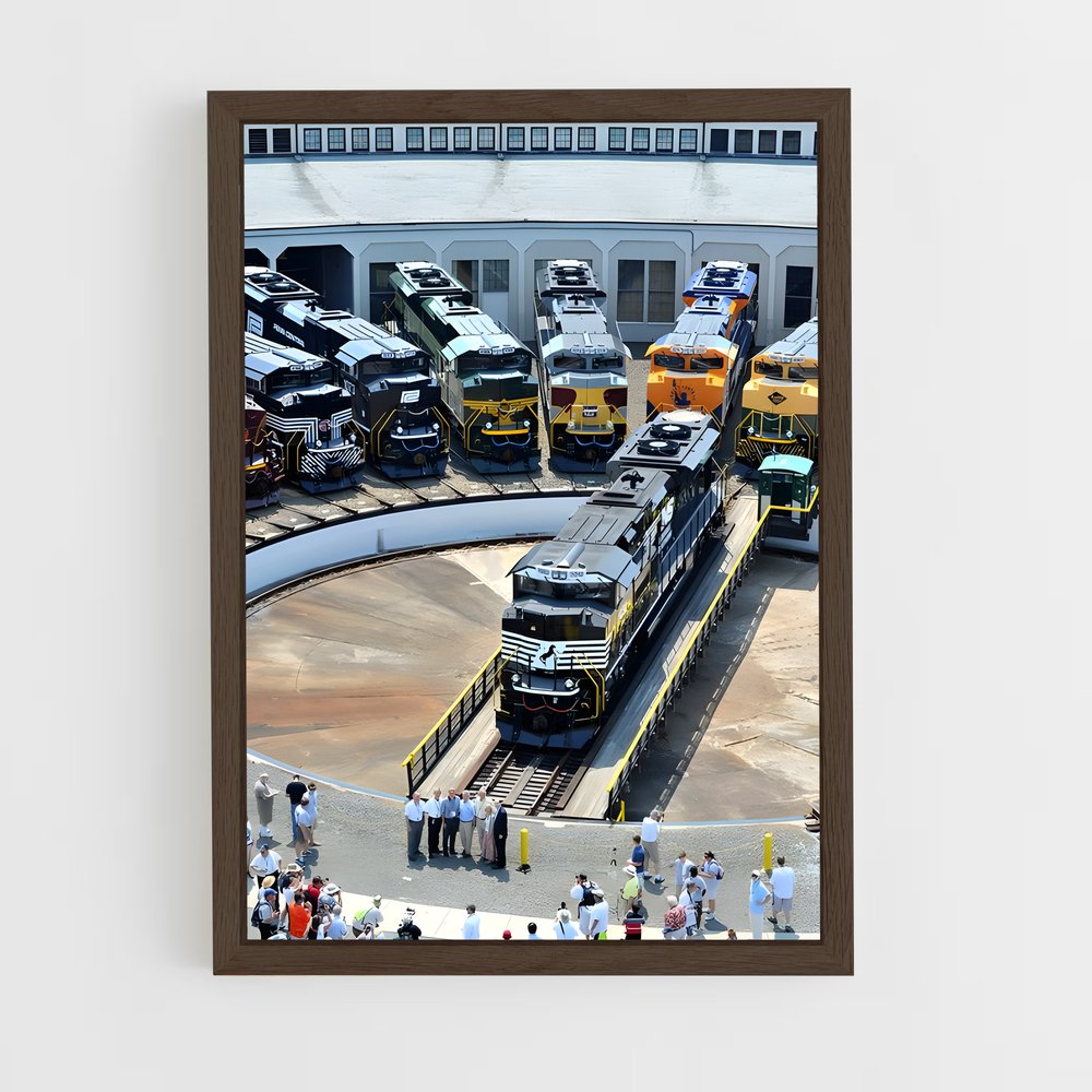 ap-norfolk southern-1 cadre Bois foncé