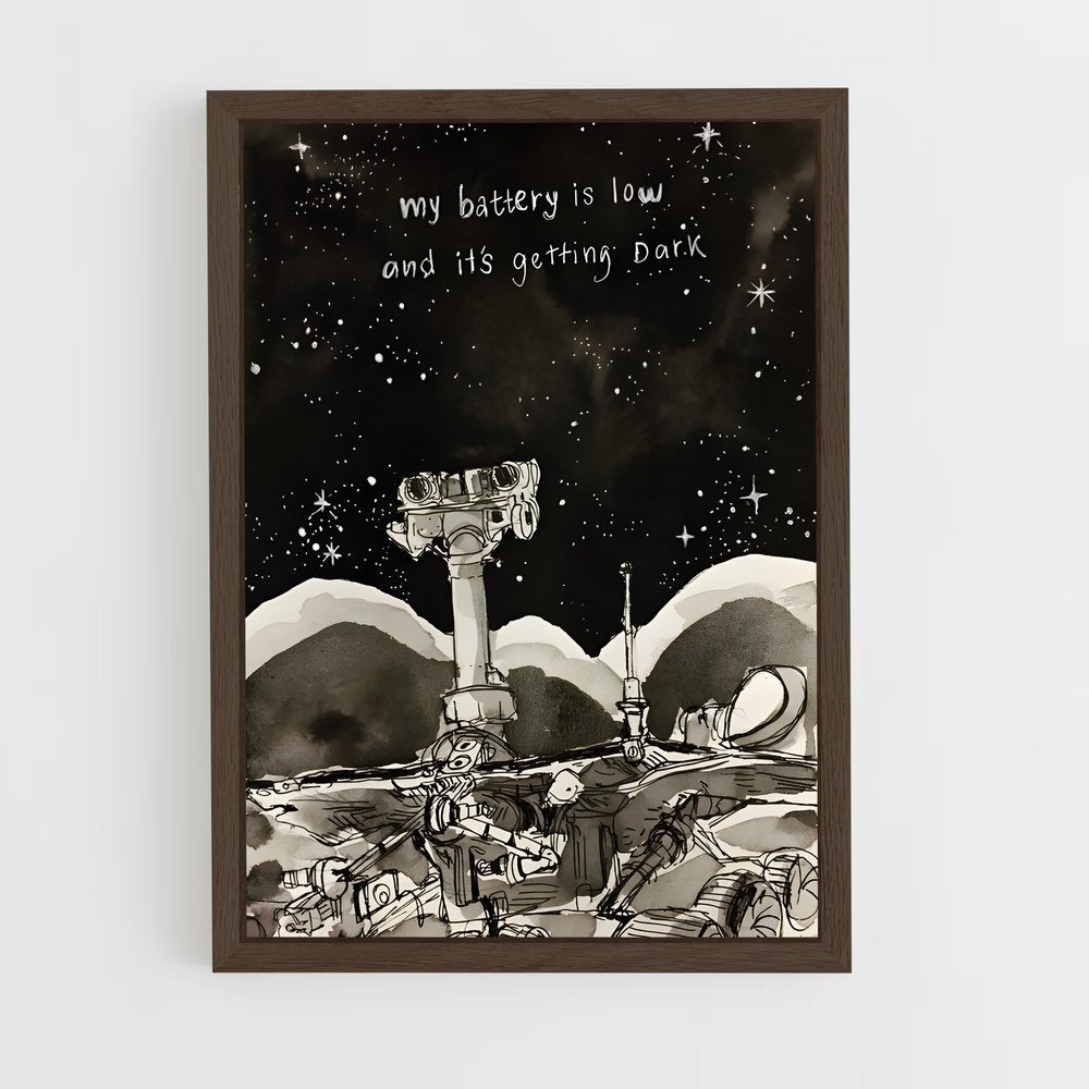 ap-opportunity rover-1 cadre Bois foncé
