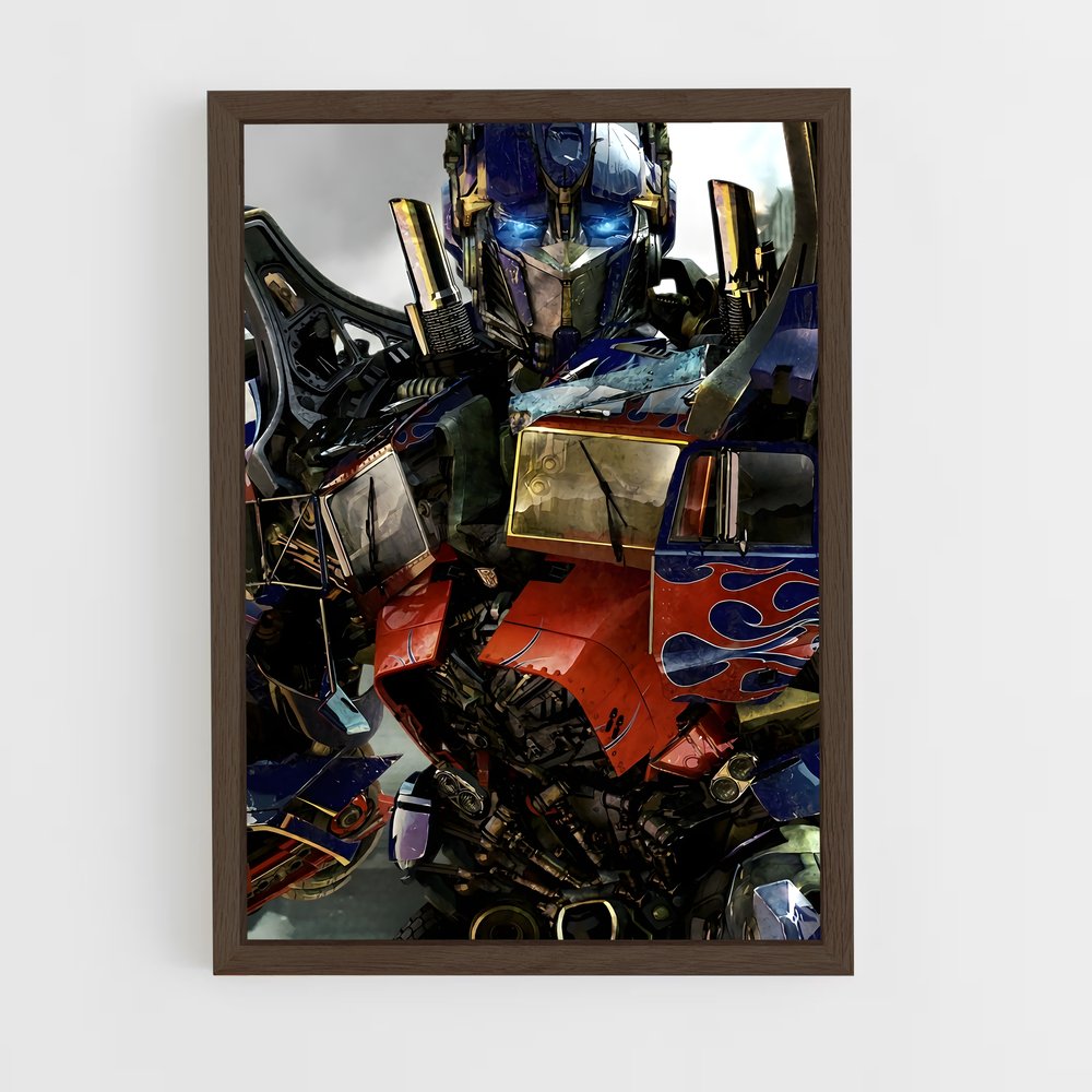 ap-optimus prime-5 cadre Bois foncé