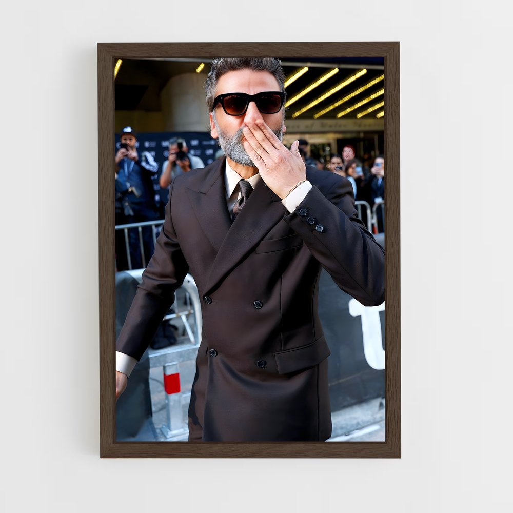 ap-oscar isaac-13 cadre Bois foncé