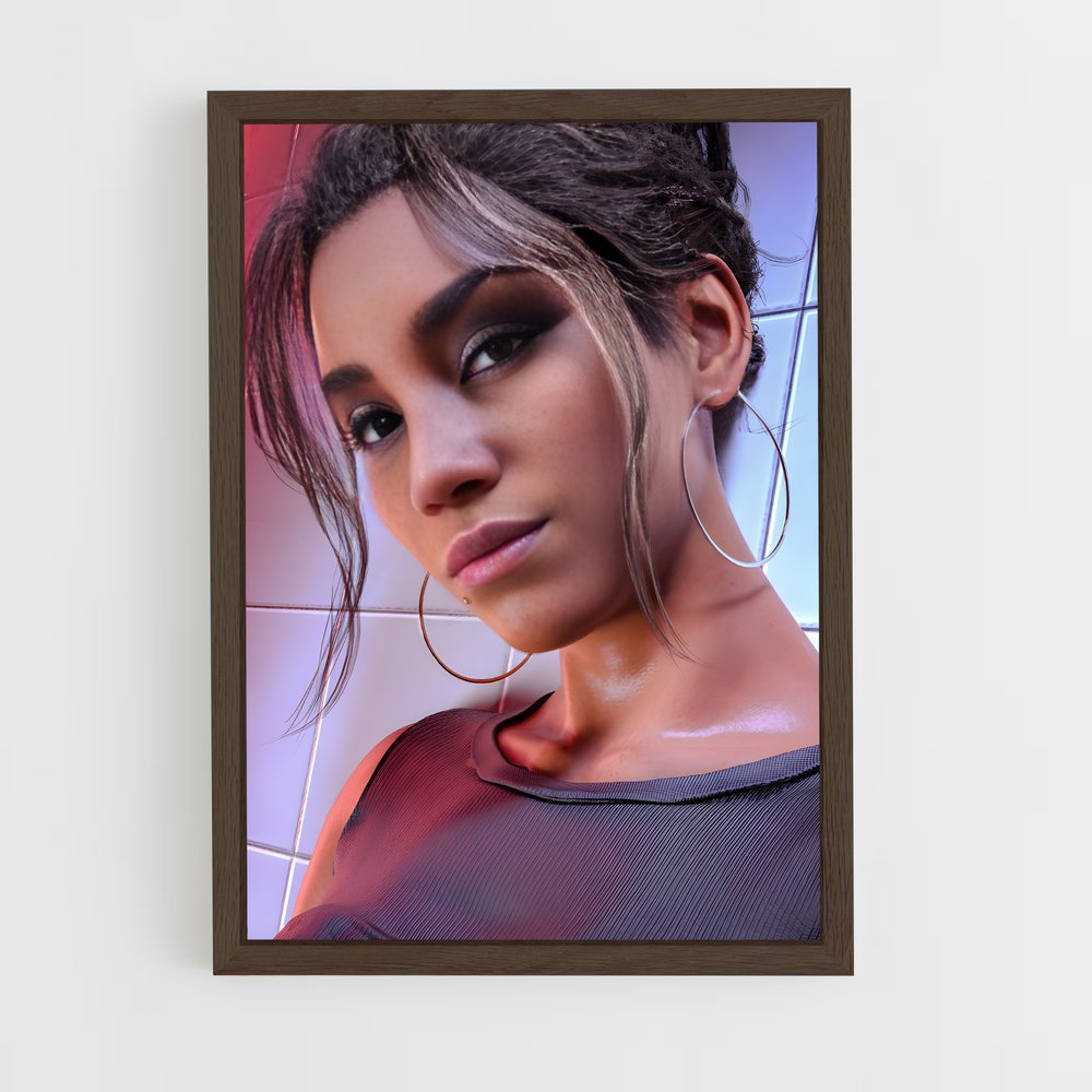 ap-panam palmer-5 cadre Bois foncé