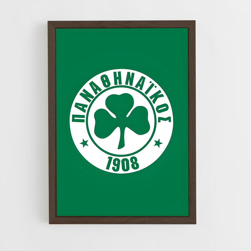 ap-panathinaikos fc-9 cadre Bois foncé