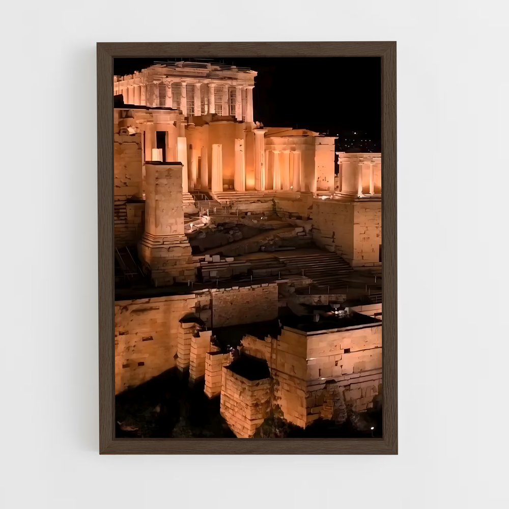 ap-parthenon-12 cadre Bois foncé