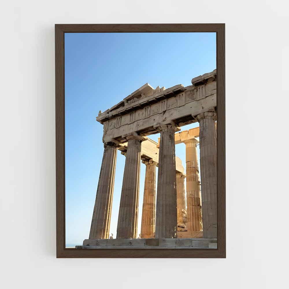 ap-parthenon-19 cadre Bois foncé