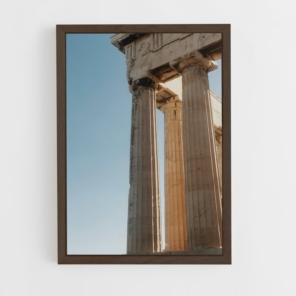 ap-parthenon-25 cadre Bois foncé