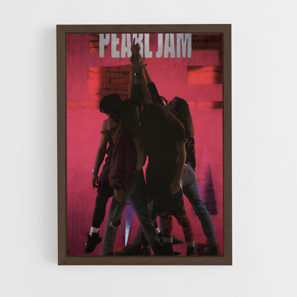 ap-pearl jam-2 cadre Bois foncé