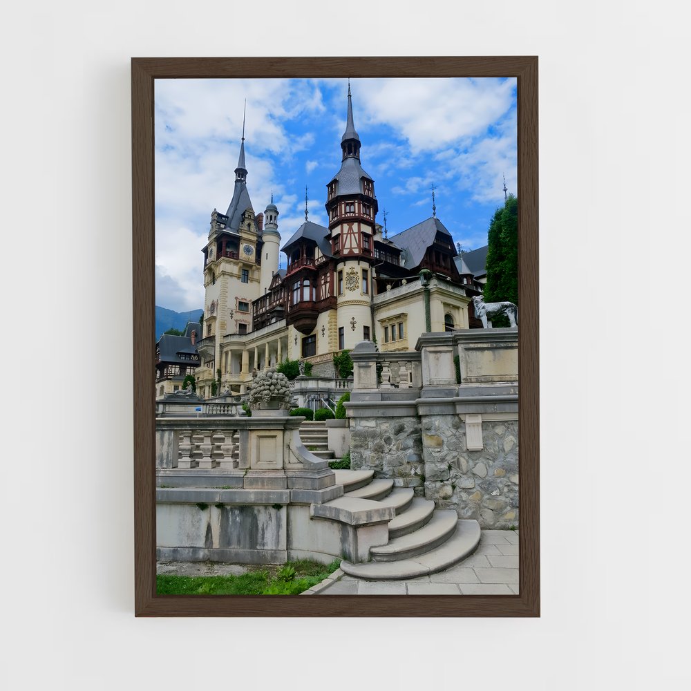 ap-peles castle-8 cadre Bois foncé