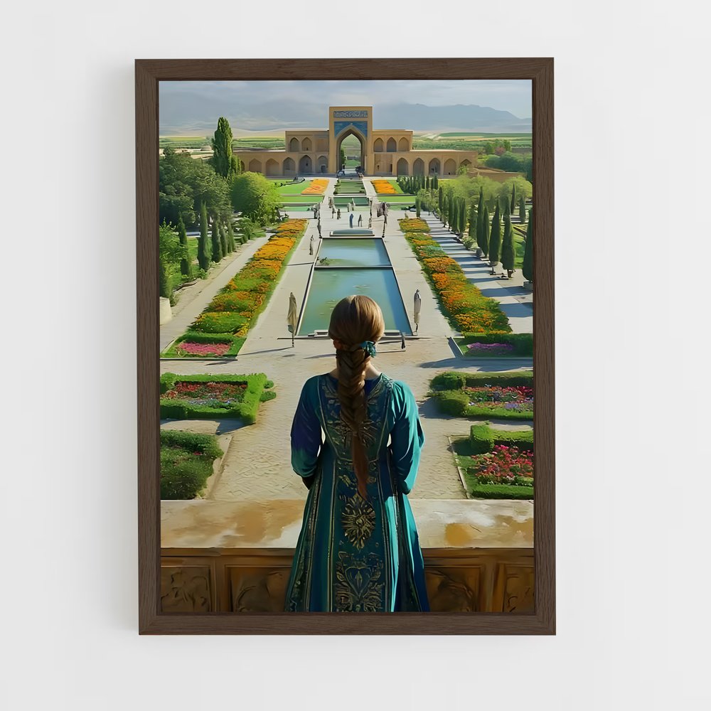 ap-persian empire-3 cadre Bois foncé