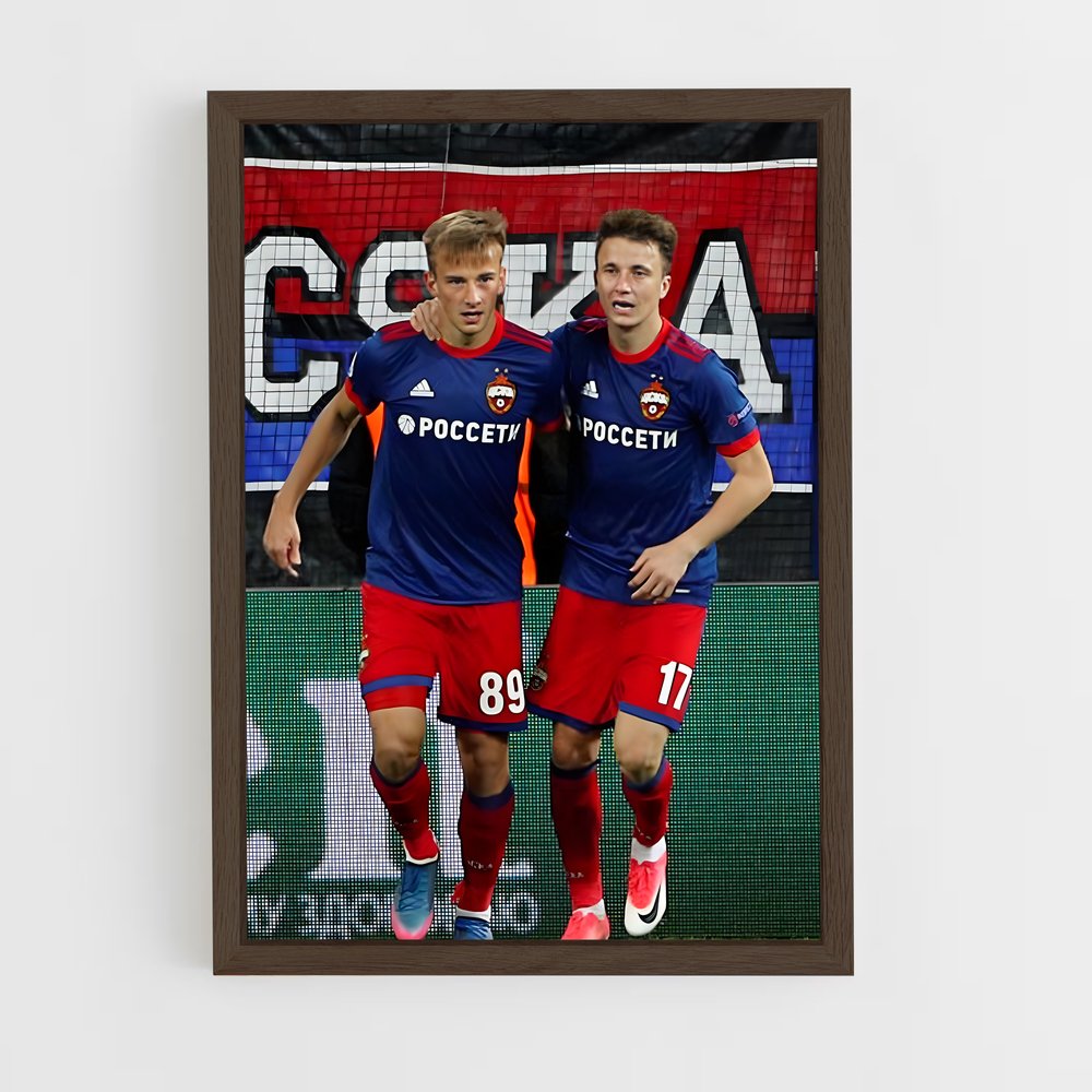 ap-pfc cska moscow-6 cadre Bois foncé