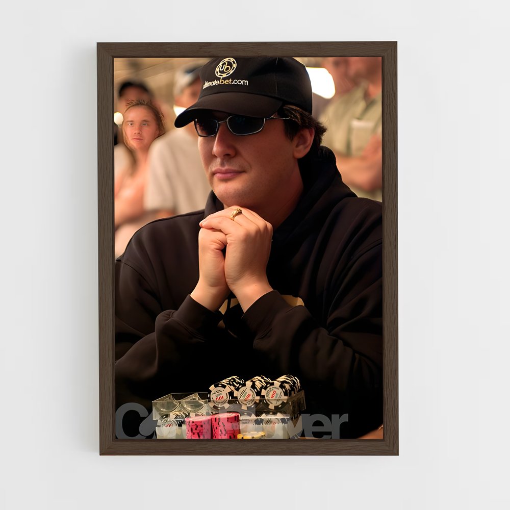 ap-phil hellmuth-2 cadre Bois foncé