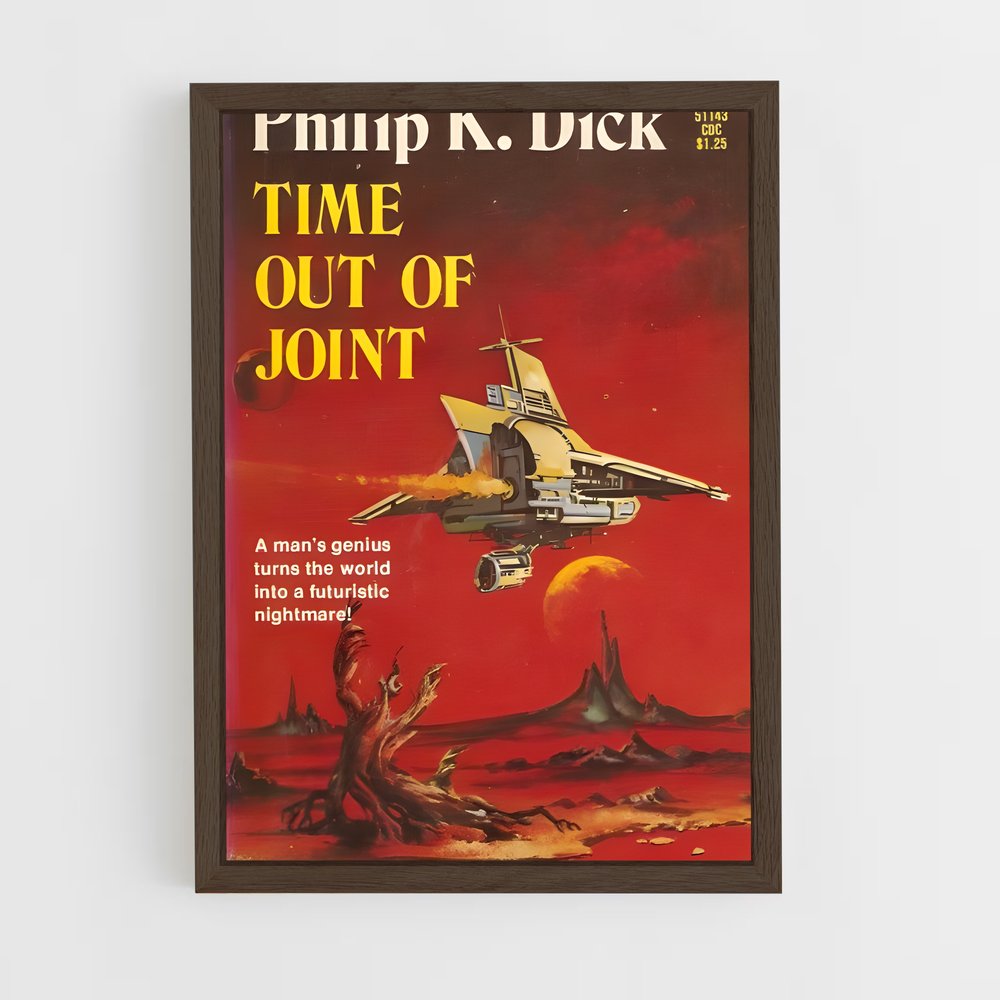 ap-philip k dick-12 cadre Bois foncé