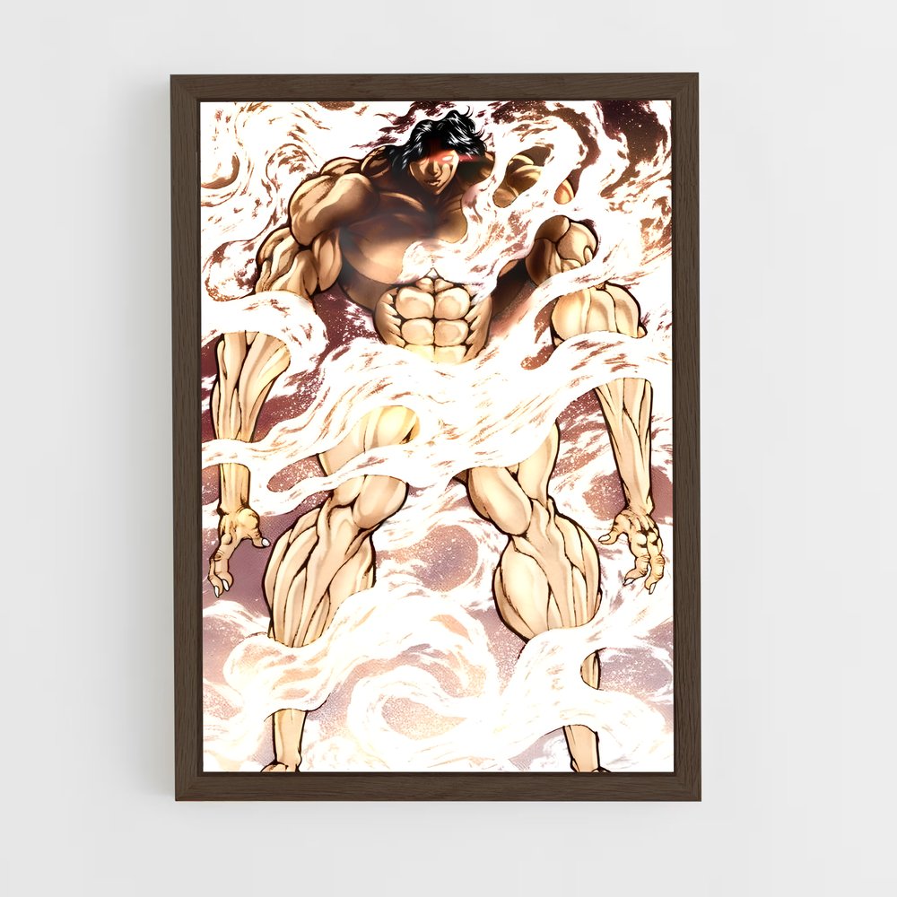 ap-pickle baki-4 cadre Bois foncé