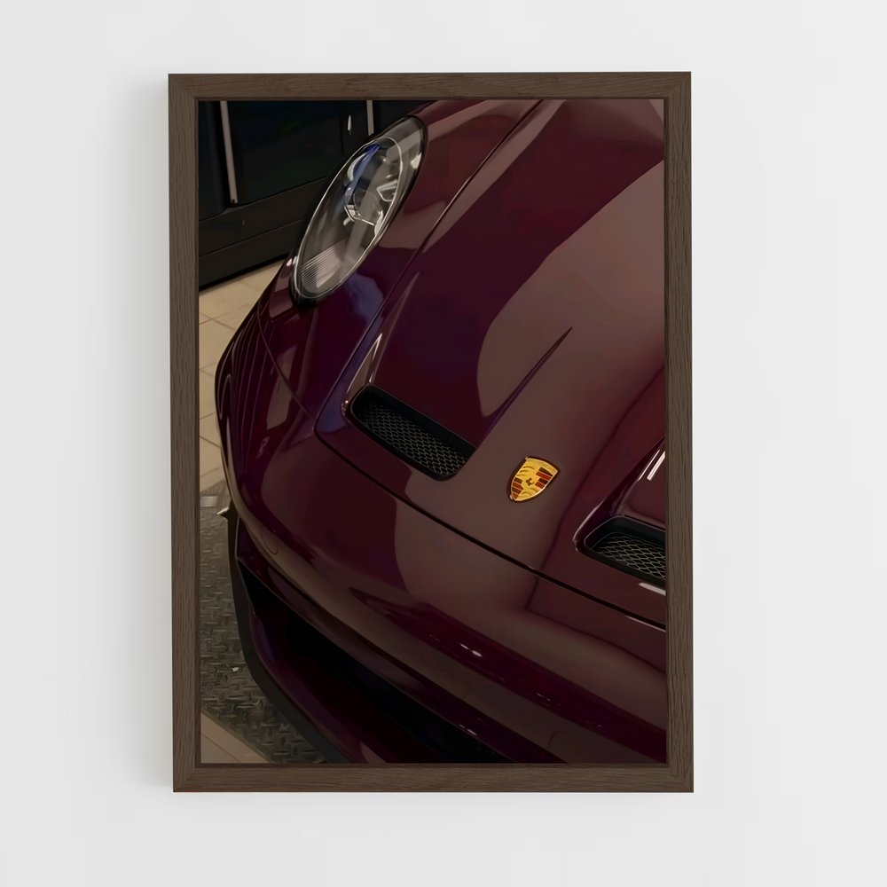 ap-porsche-5 cadre Bois foncé