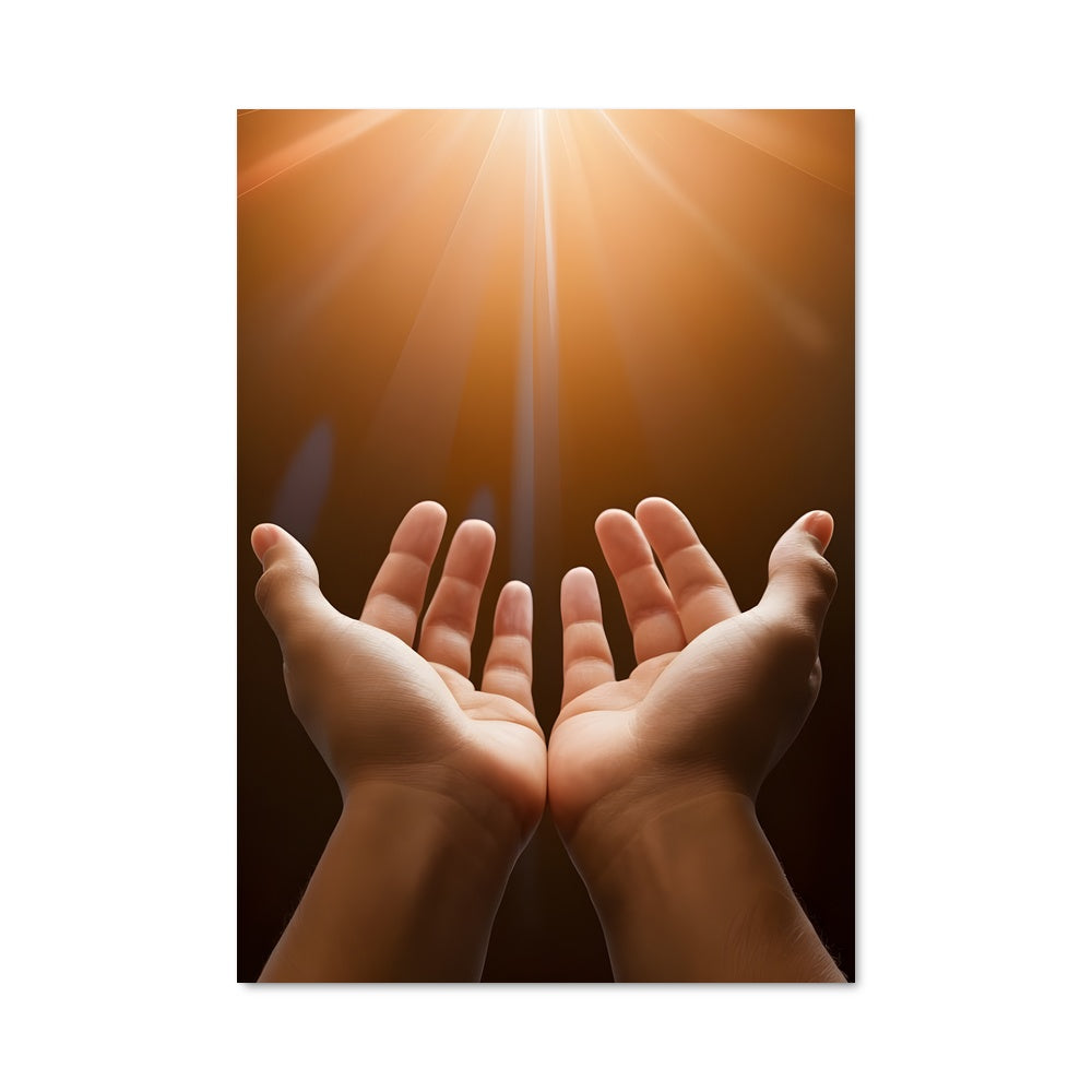 Poster Prayer hands 19214