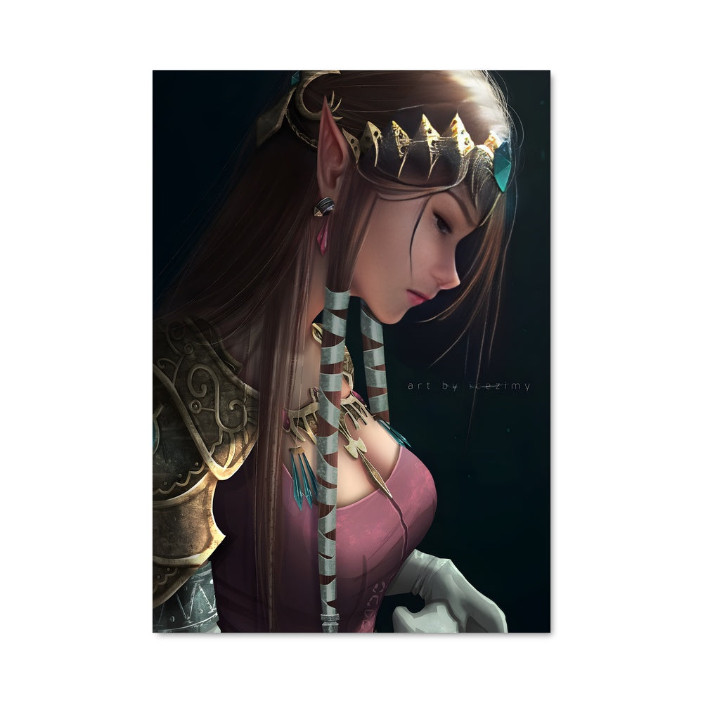 Poster Princesse de Hyrule