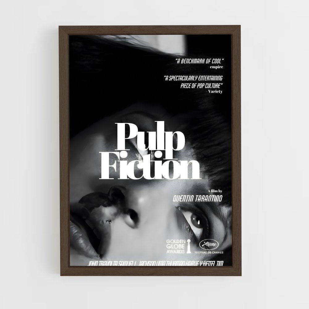 ap-pulp fiction-6 cadre Bois foncé
