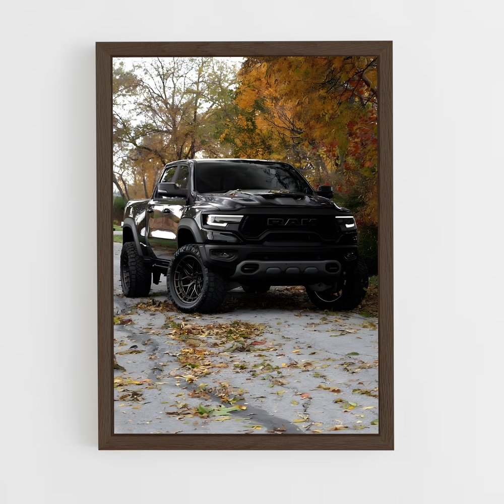 ap-ram 1500 rebel-1 cadre Bois foncé