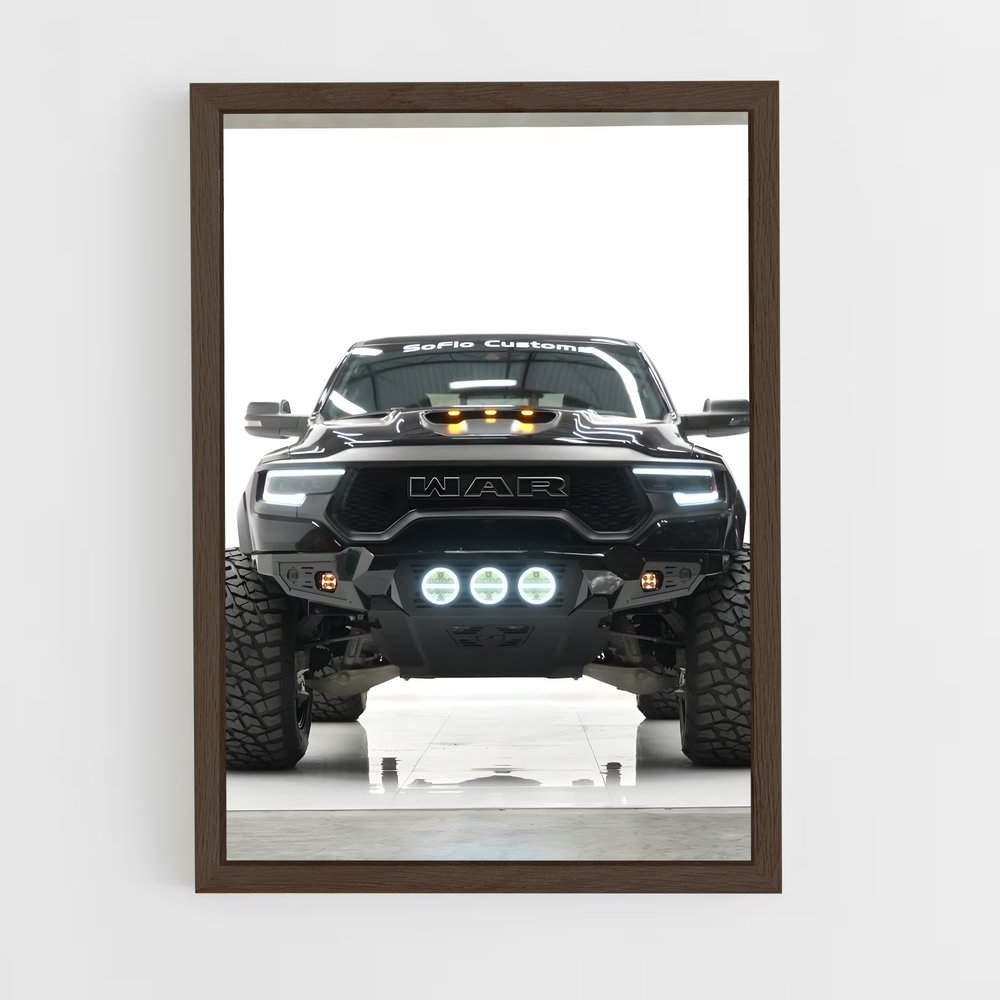 ap-ram 1500 rebel-3 cadre Bois foncé