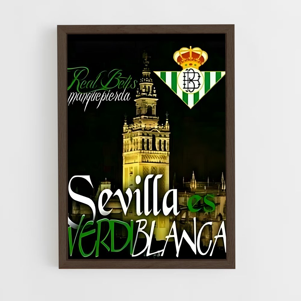 ap-real betis balompie-6 cadre Bois foncé