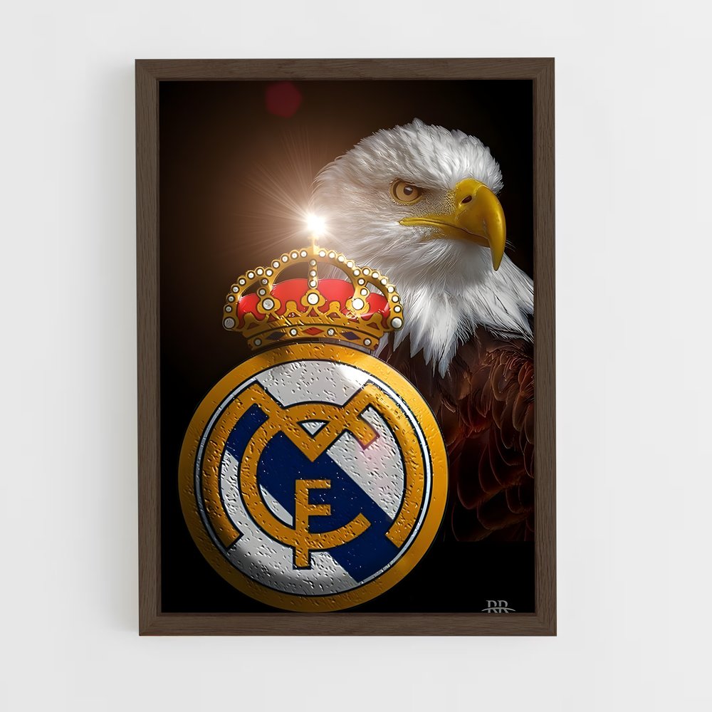 ap-real madrid cf-19 cadre Bois foncé