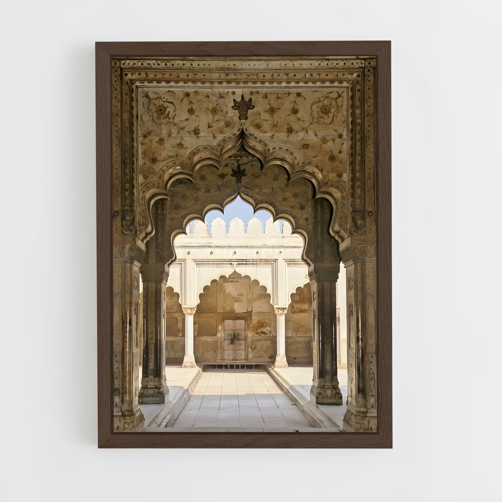 ap-red fort-4 cadre Bois foncé