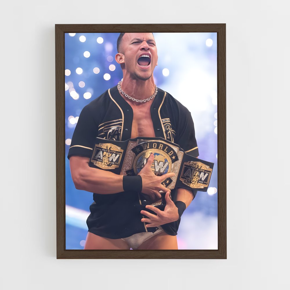 ap-ricky starks-1 cadre Bois foncé