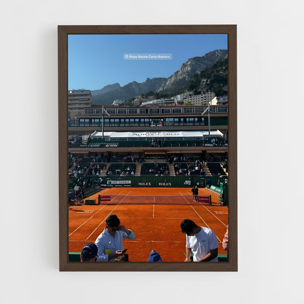 ap-rome masters tennis-1 cadre Bois foncé