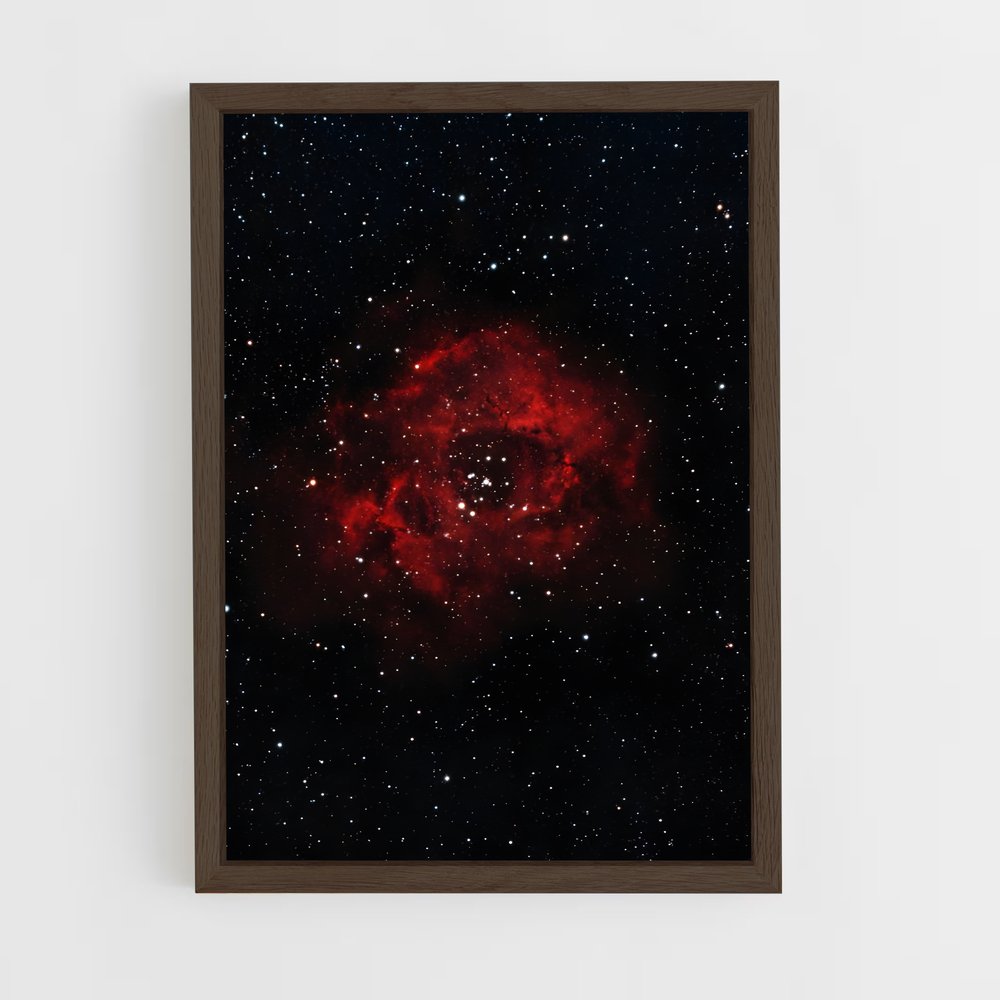 ap-rosette nebula-5 cadre Bois foncé