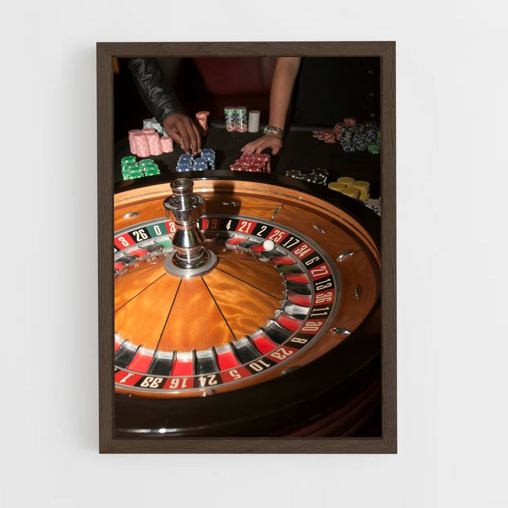 ap-roulette-10 cadre Bois foncé