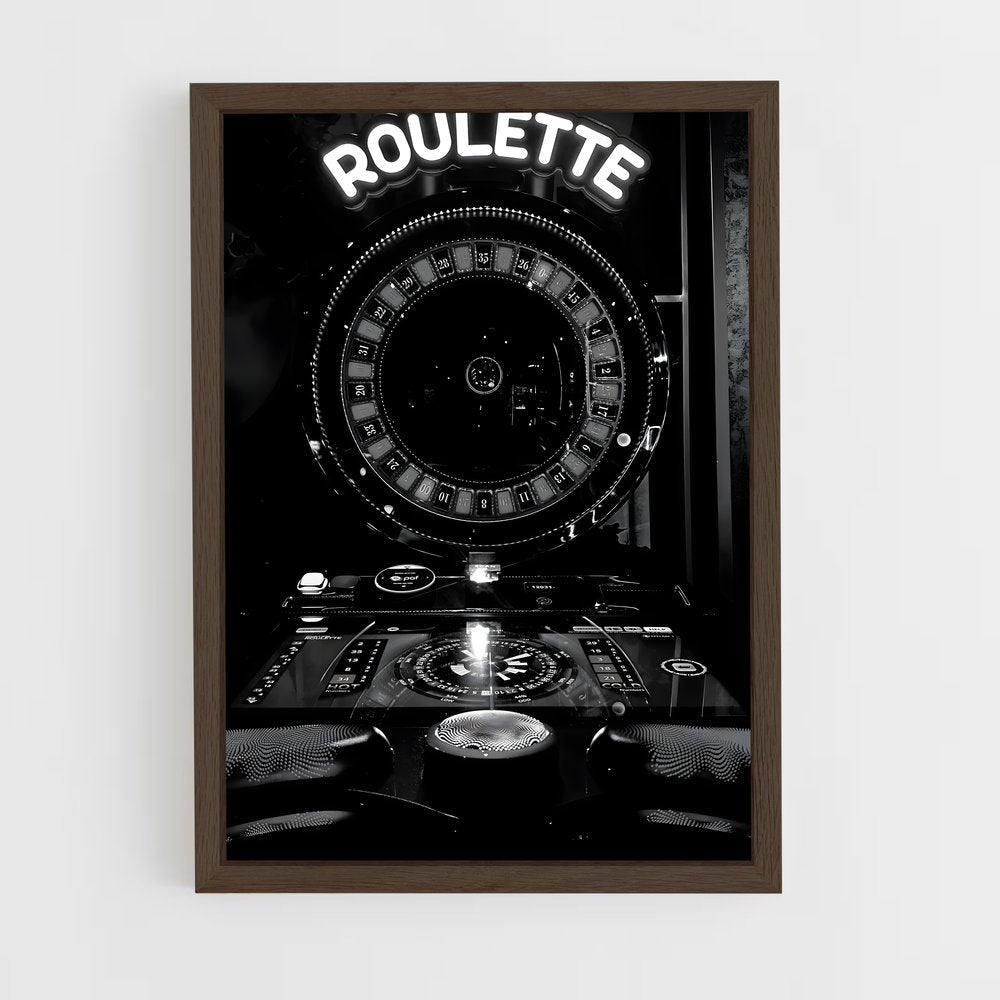 ap-roulette-7 cadre Bois foncé