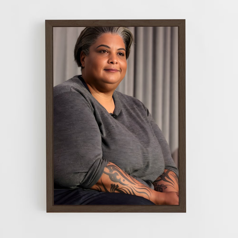 ap-roxane gay-3 cadre Bois foncé